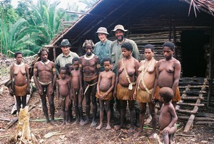 Papua-Kombai-tree people tribe